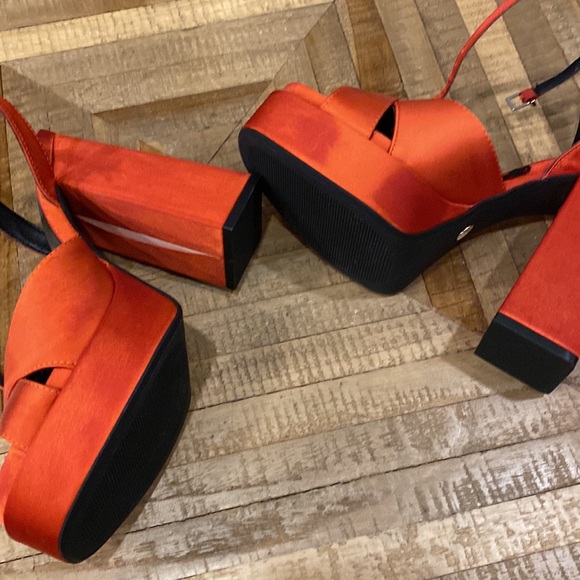 Orange Zara Platforms - Picture 3 of 7